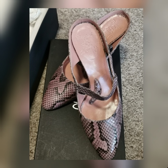 B Lounge by Buccioni Snake SkinMade in Italy Shoes - Picture 2 of 3